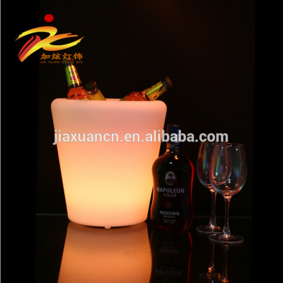 Waimaotong Golden Supplier battery powered illuminated LED ice bucket