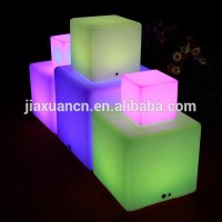 color changing led cube light/led cube seat/led cube light solar light wholesale