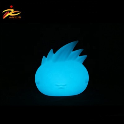 LED plastic rechargeable led decoration light/led decoration lamp with duck shape/led ghost