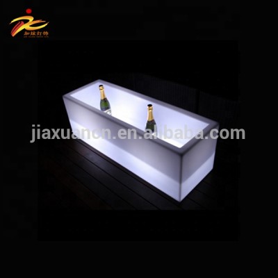 2015 modern corona rechargeable led ice bucket for night club,disc,event and party ect.