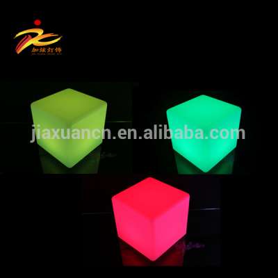 Rechargeable led rubik cube with remote control from manufactory in Guangdong