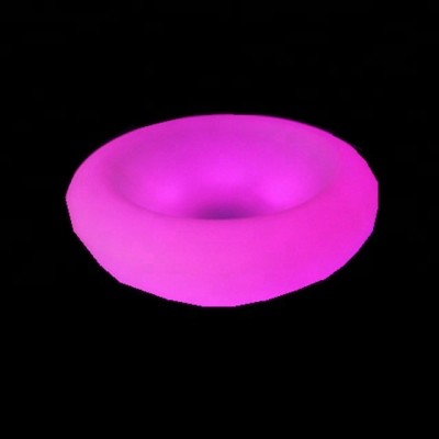 fashionable illuminate led serving tray / plastic dry fruit tray