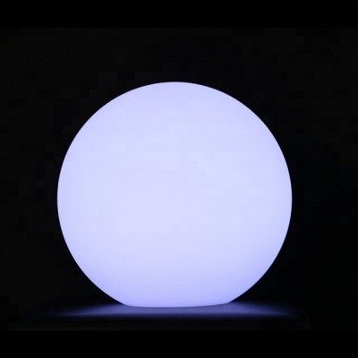 12cm to 80cm Rotational PE plastic led garden ball light/ led christmas decoration ball with CE and ROHS approved