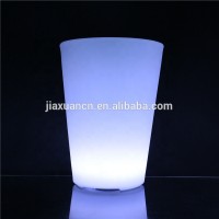 rgb color changing led flower pots