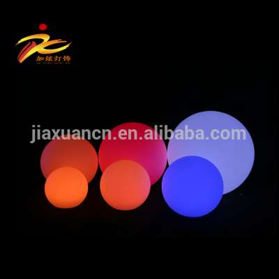 IP68 Plastic rechargeable swimming pool light /plastic rgb led ball/rechargeable rgb led ball from China manufactory directly