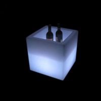 16 Color Changing Plastic Glowing Ice Bucket Illuminated Led Ice cooler